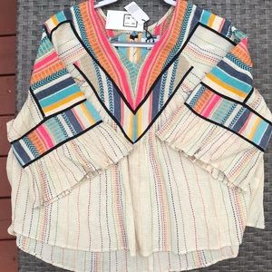 Gorgeous top by THML. Size L. New with Tags